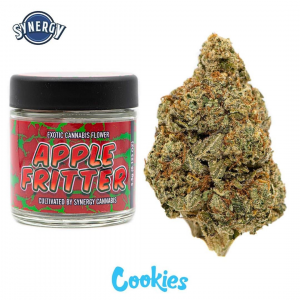 Buy Apple Fritter Strain Online In Australia Buy Weed Online Perth. Apple Fritters is a balanced hybrid with a 50/50 split between Indica and Sativa.