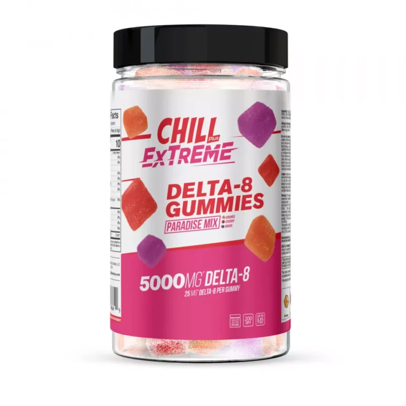 Buy CBD Gummies Online In Hobart Buy THC Gummies Hobart. Chill Extreme Delta-8 Gummies 5000X Paradise Mix is ready to shock your mind.